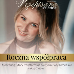 Przepisana RE:CODE Mentoring 1:1 współpraca roczna